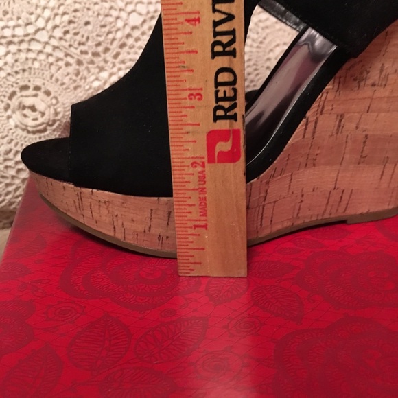 Carlos black wedges - Picture 5 of 8